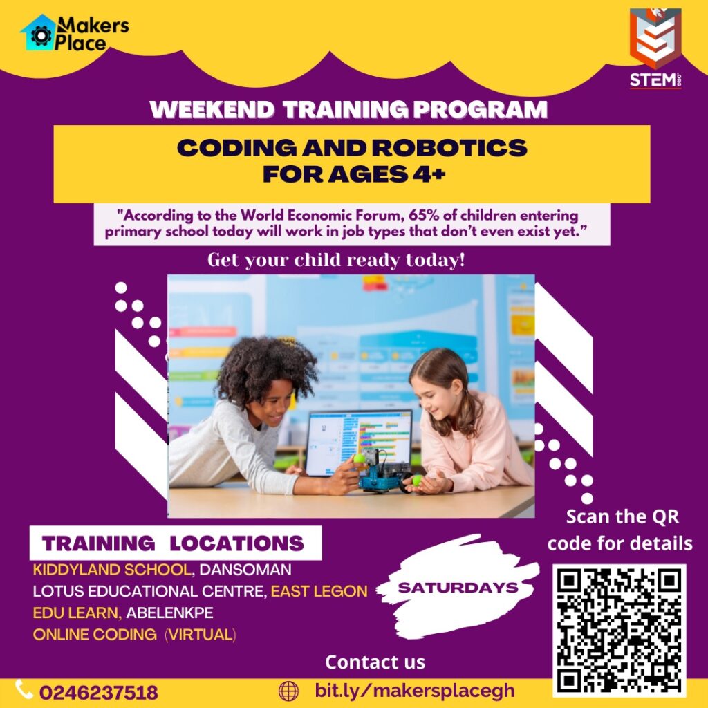 MakersPlace STEAM Education Provider For Children s In Ghana 